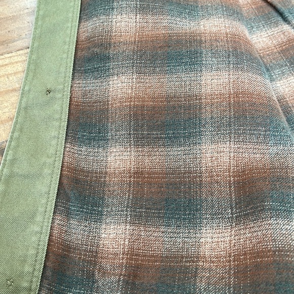 J. Crew flannel lined barn/hunting jacket, size M, NWT - Picture 6 of 9